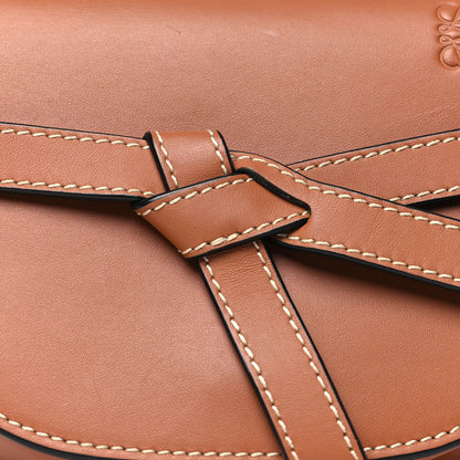 Loewe Calfskin Mini Gate Crossbody Bag  Rust 7 of 10