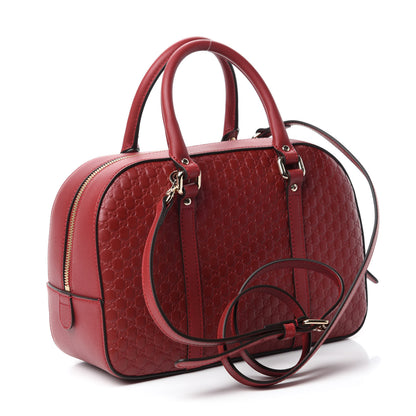 Gucci Soft Microguccissima Medium Crossbody Bag Rosso 3 of 10