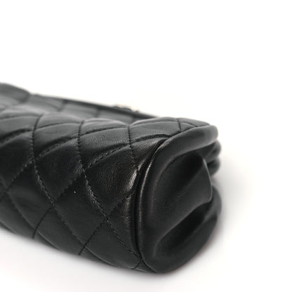 Chanel Lambskin Quilted Timeless Clutch Black 10 of 10