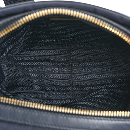 Prada Tessuto Nylon Soft Calf Camera Bag Baltico 4 of 13