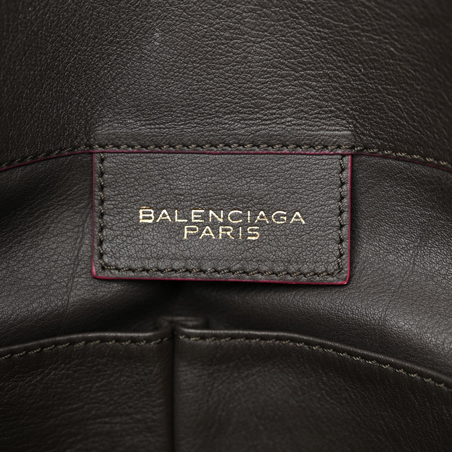 Balenciaga Veau Papier Basket Tote Brown 7 of 12