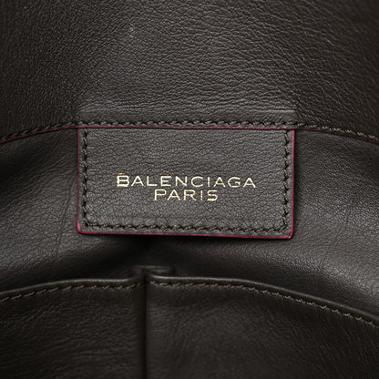 Balenciaga Veau Papier Basket Tote Brown 7 of 12
