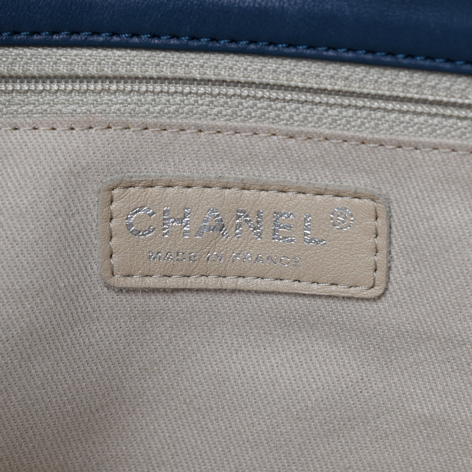 Chanel Calfskin Love Me Tender Shoulder Bag Blue 5 of 8