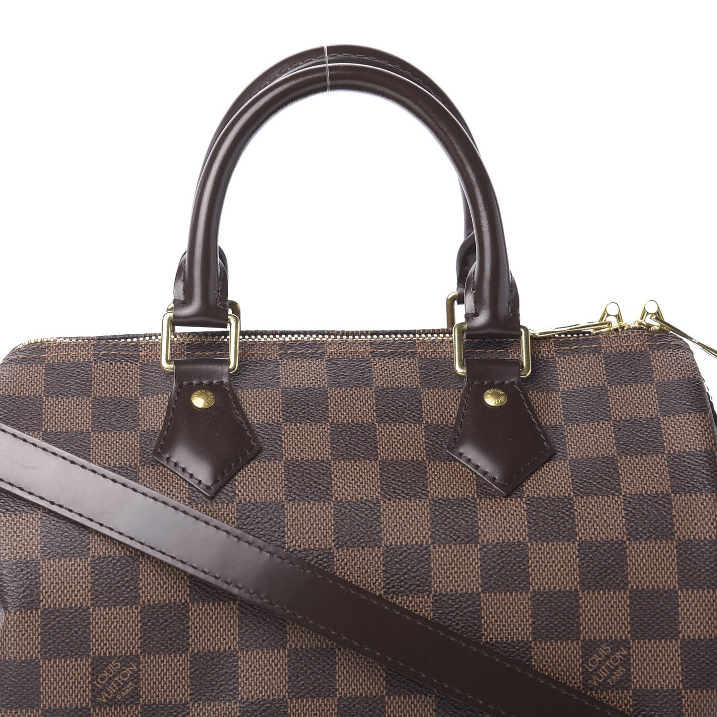 Damier Ebene Speedy Bandouliere 25