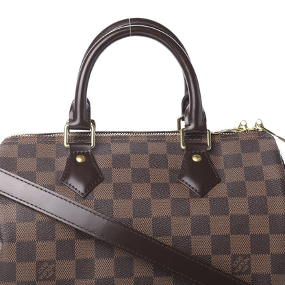 Louis Vuitton Damier Ebene Speedy Bandouliere 25 10 of 11