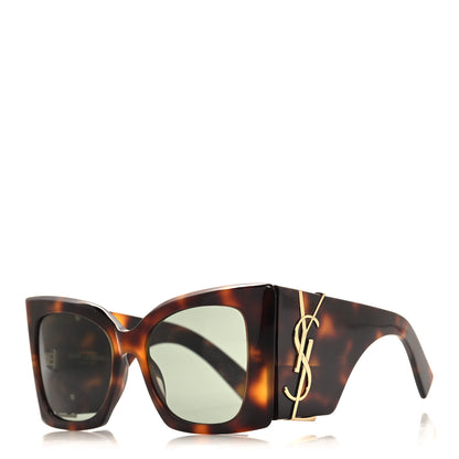 Saint Laurent Acetate Blaze Sunglasses SL M119 Tortoise 1 of 8