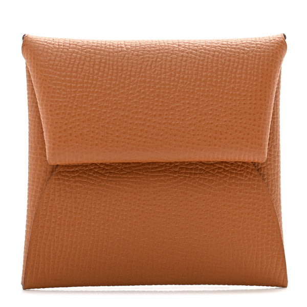 小物 Hermes Bastia Coin Case Verso Veau Epsom Hermes Epsom Bastia Verso Coin Purse Gold Vert Fizz 1880116