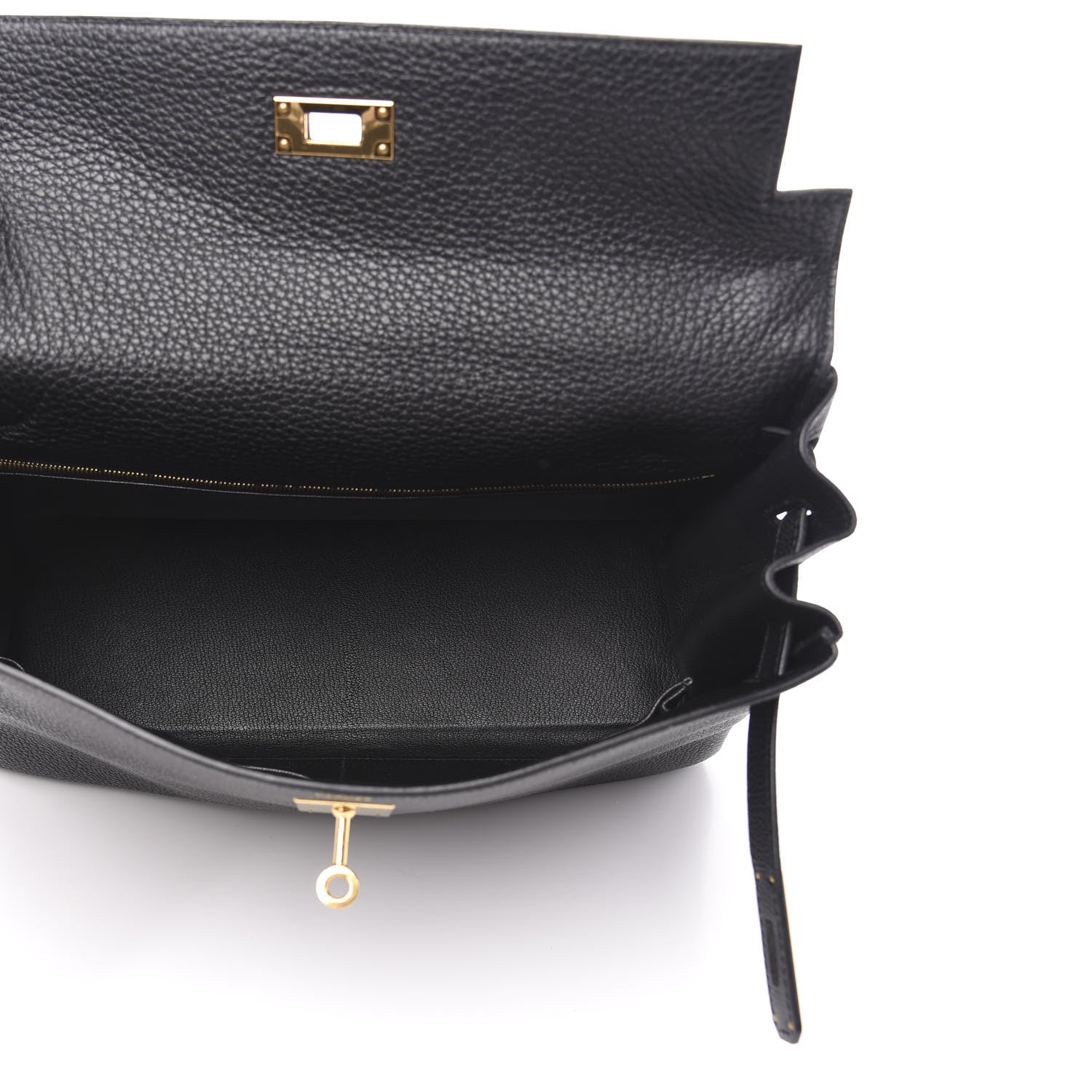 Hermes Togo Kelly Retourne 32 Black 4 of 9