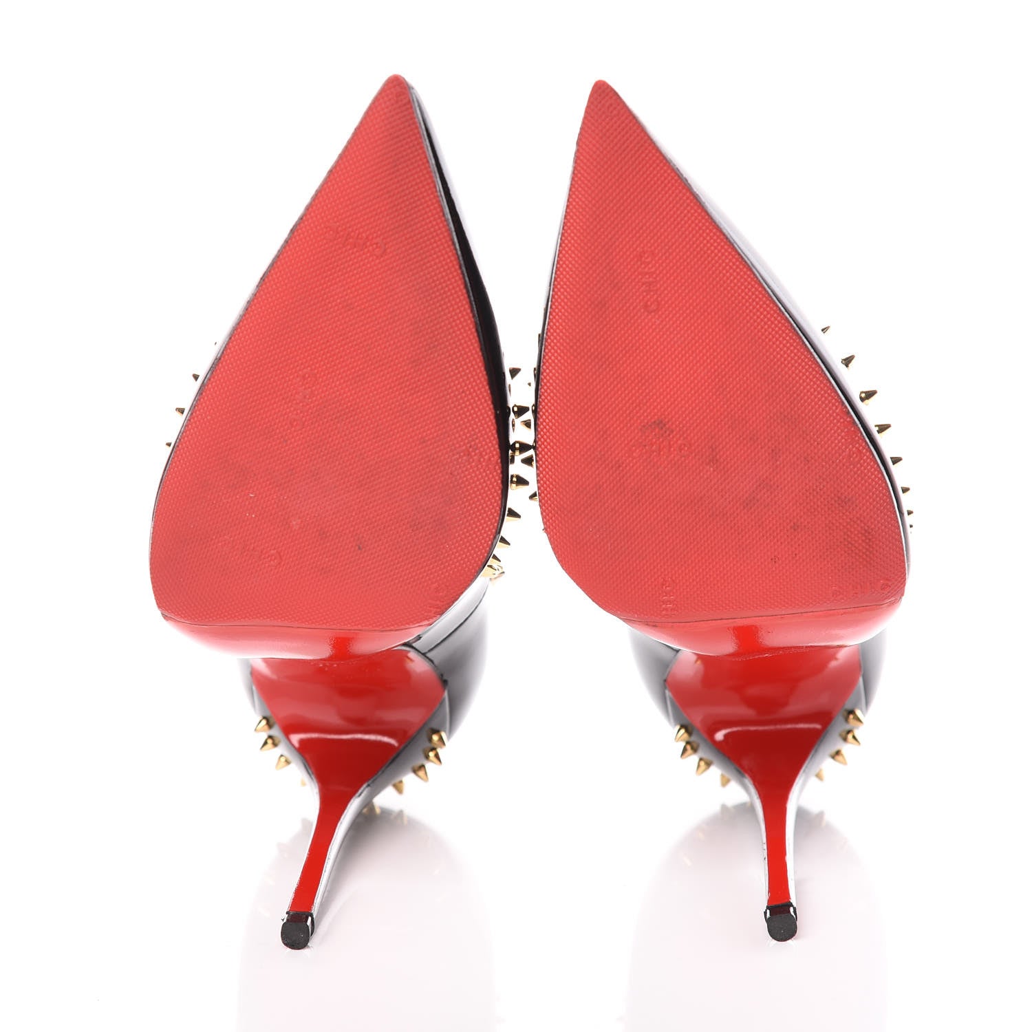 Christian Louboutin Patent Anjalina 120 Pumps 35 Black 7 of 13