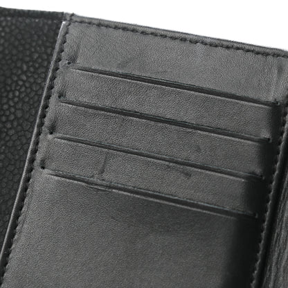Chanel Caviar Quilted Flap Phone Holder Wallet Black 9 of 9