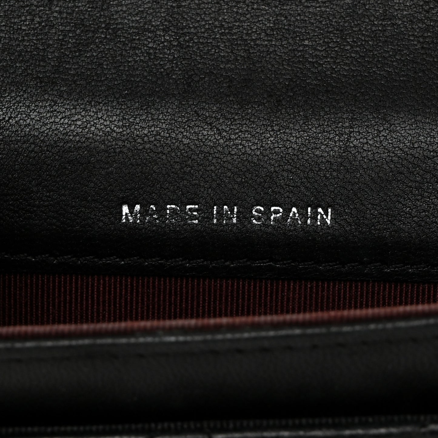 Lambskin Quilted Flap Card Holder Wallet Black