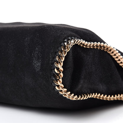 Stella McCartney Shaggy Deer Falabella Fold Over Tote Black 8 of 11