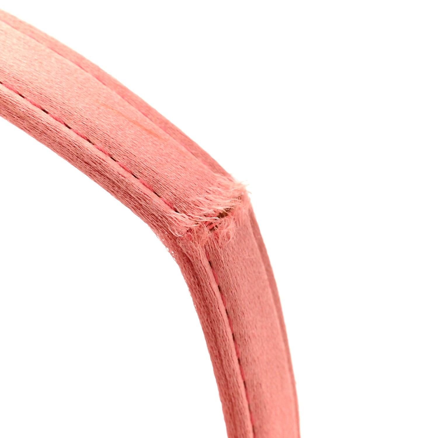 Prada Satin Raso Stones Embellished Top Handle Bag Corallo 11 of 14