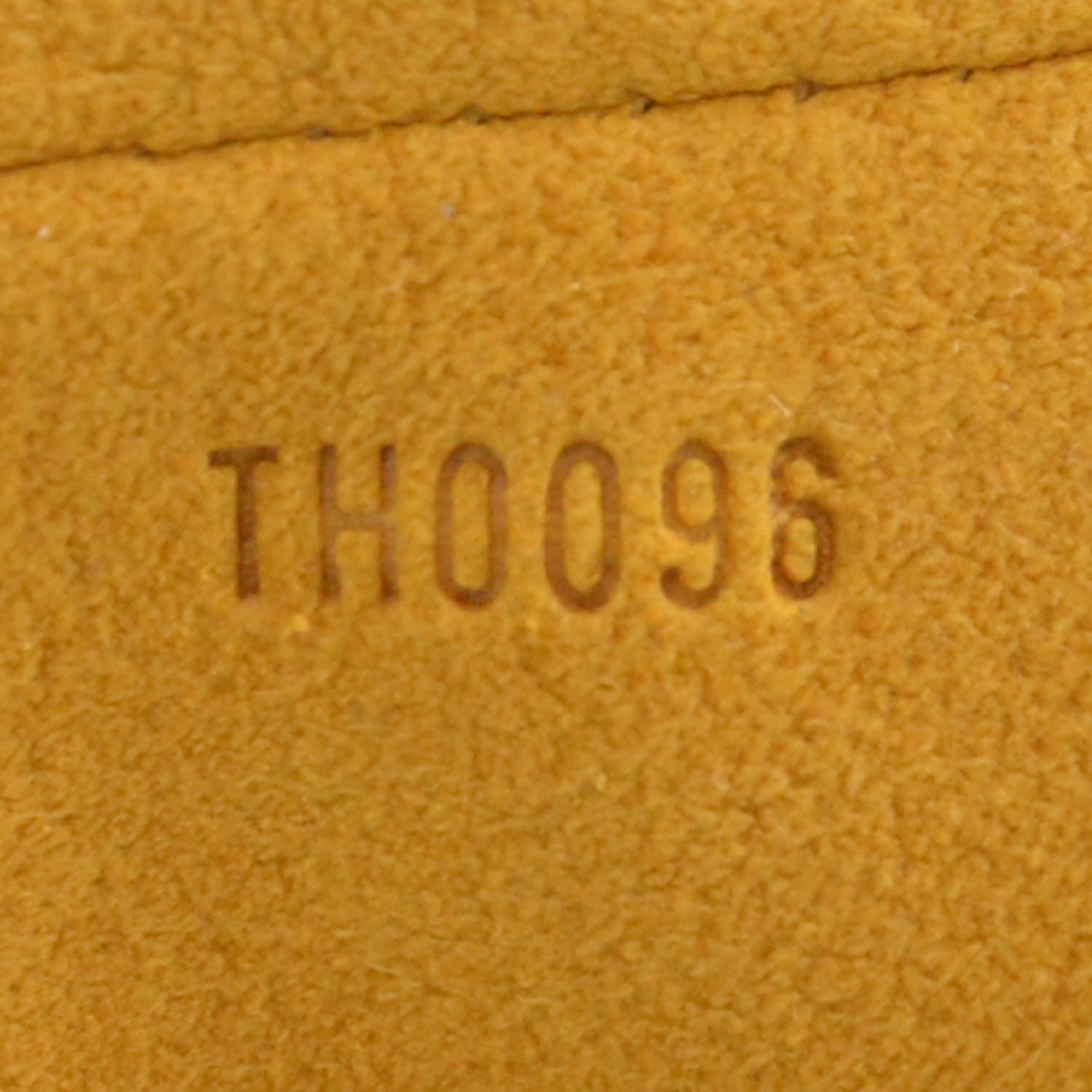 Louis Vuitton Monogram Denim Pochette Plat Clutch Blue 7 of 8