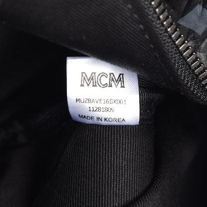 MCM Visetos Stark Belt Bag Black 9 of 9