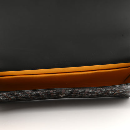 Goyard Goyardine Monte Carlo Bois Clutch With Strap Black 4 of 7