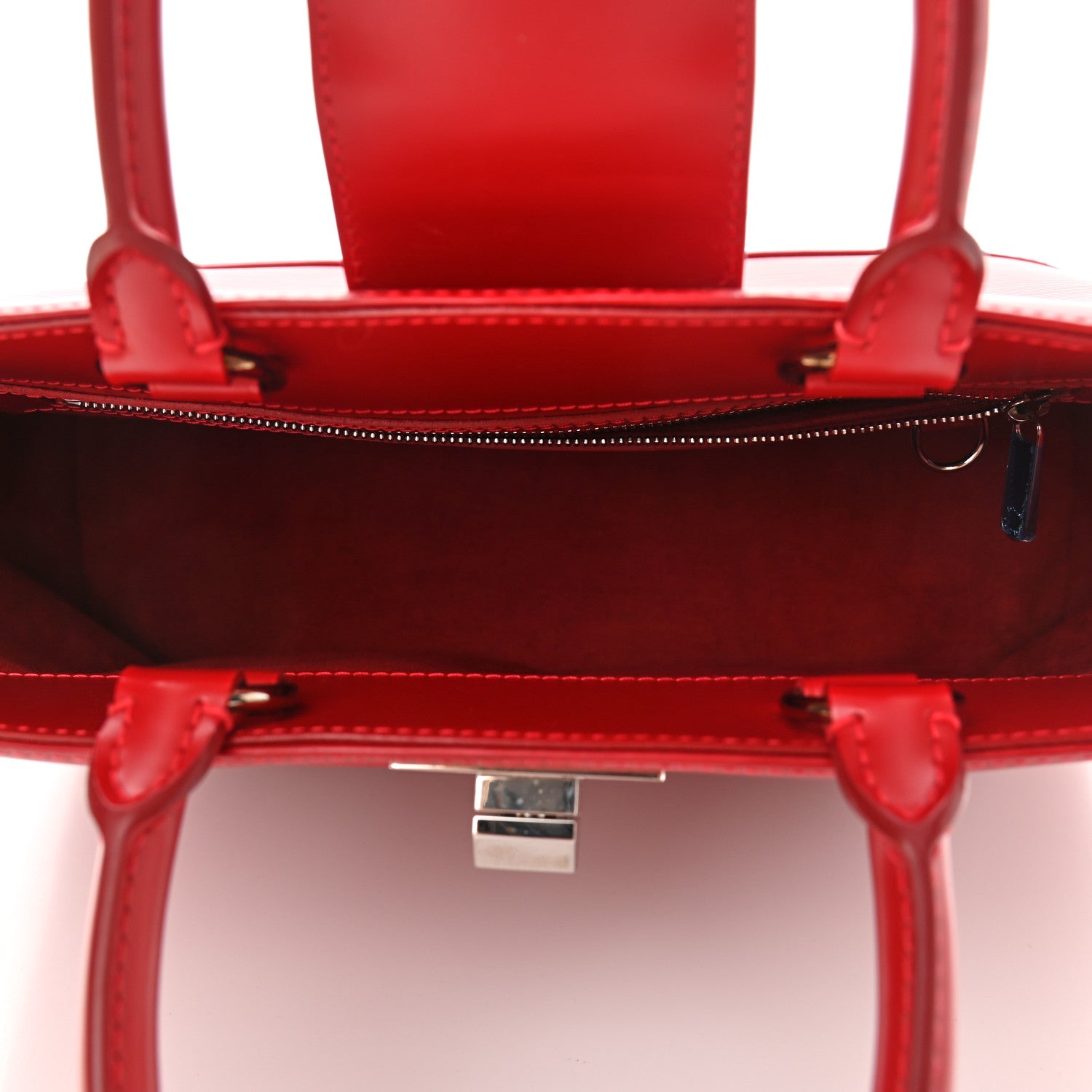 Louis Vuitton Epi Mirabeau PM Carmine 4 of 9