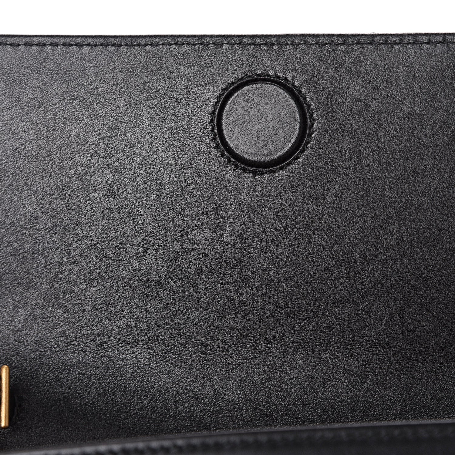 Gucci Calfskin Matelasse GG Marmont Mini Bag Black 6 of 14