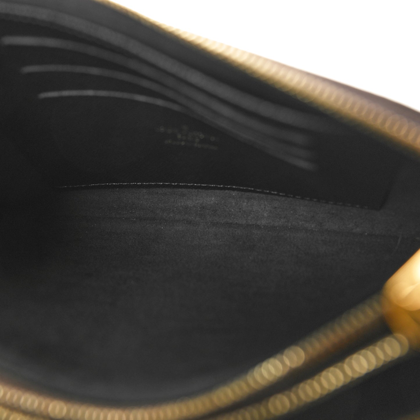 Reverse Monogram Giant Double Zip Pochette