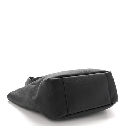 Saint Laurent Grained Deerskin Bea Tote Black 4 of 10
