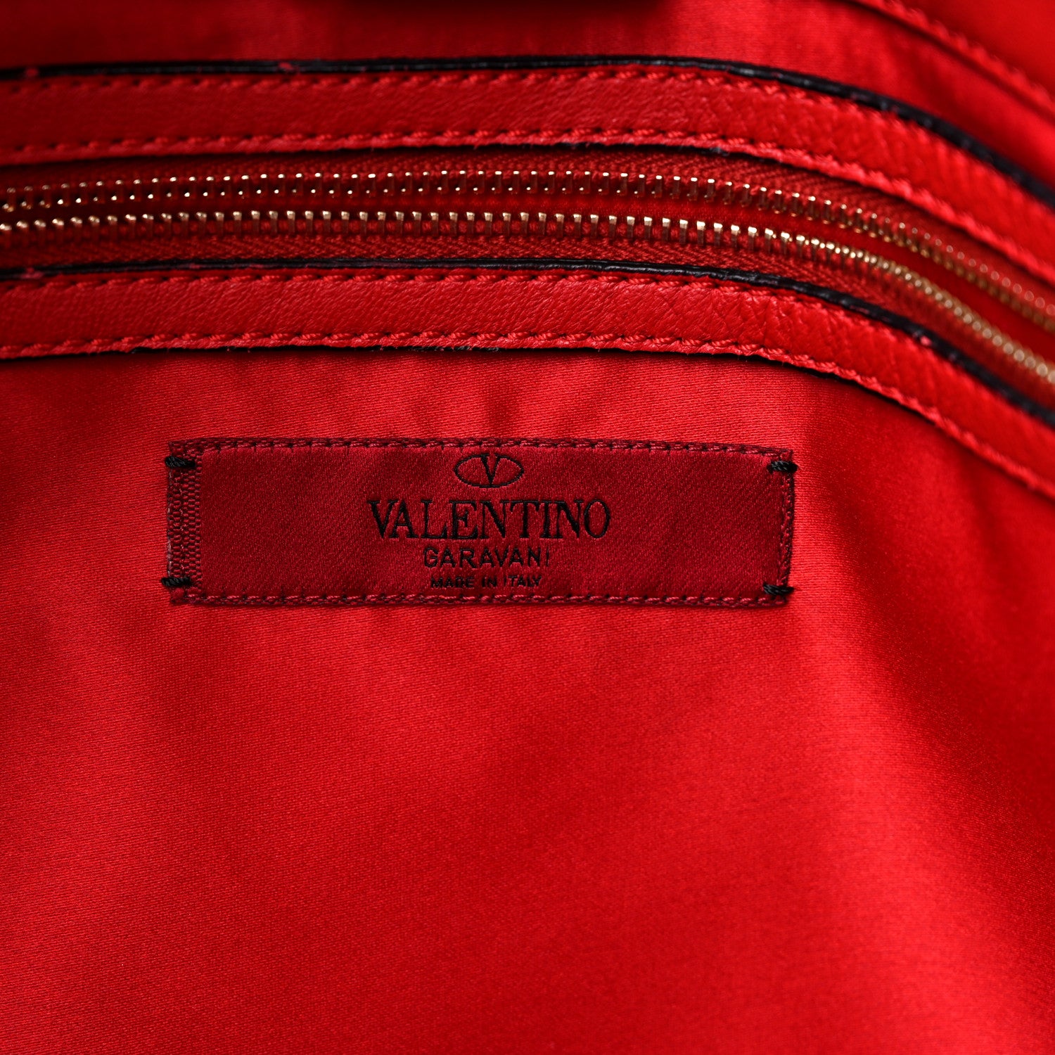 Valentino Garavani Nappa Atelier Rose Edition Large Tote Red 6 of 11
