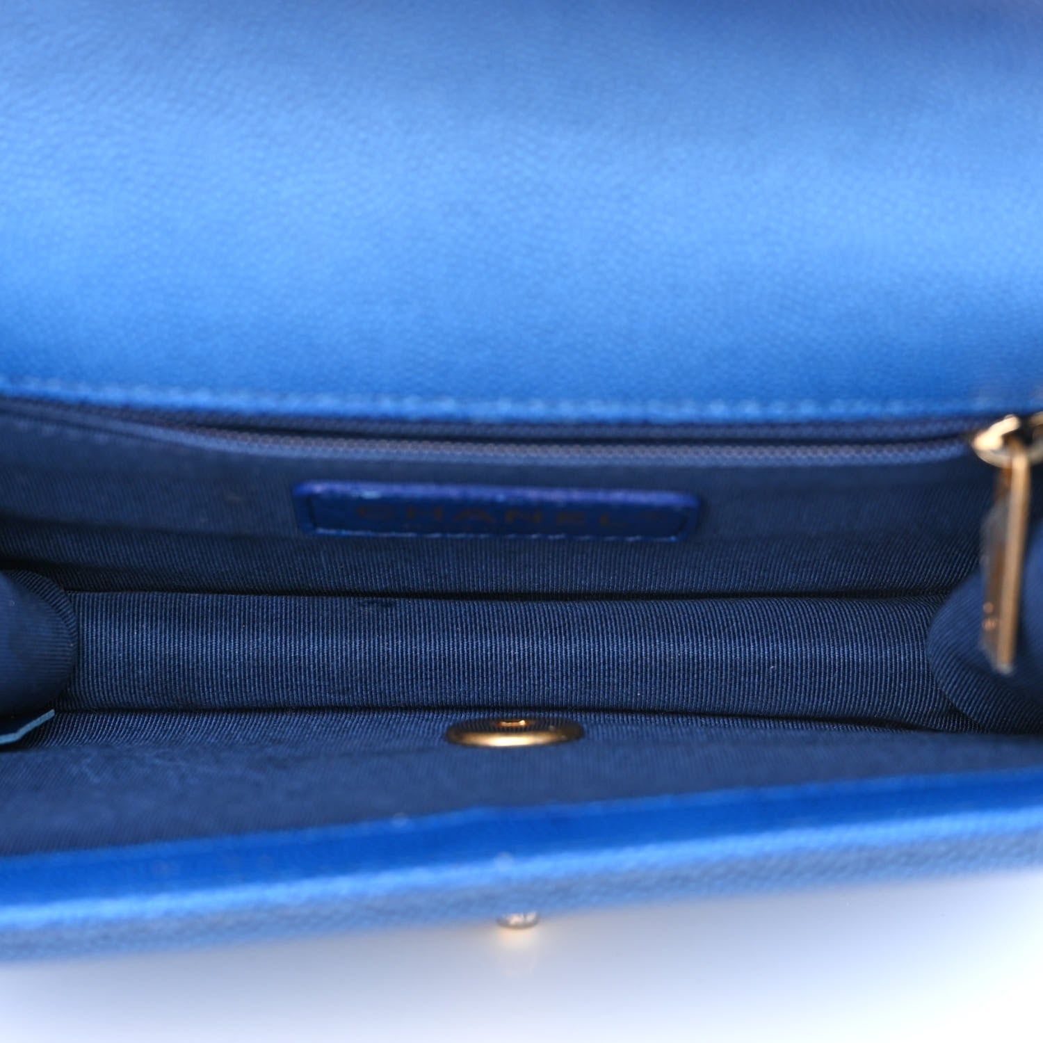 Chanel Caviar Quilted Sunset On The Sea Waist Bag Blue 5 of 13