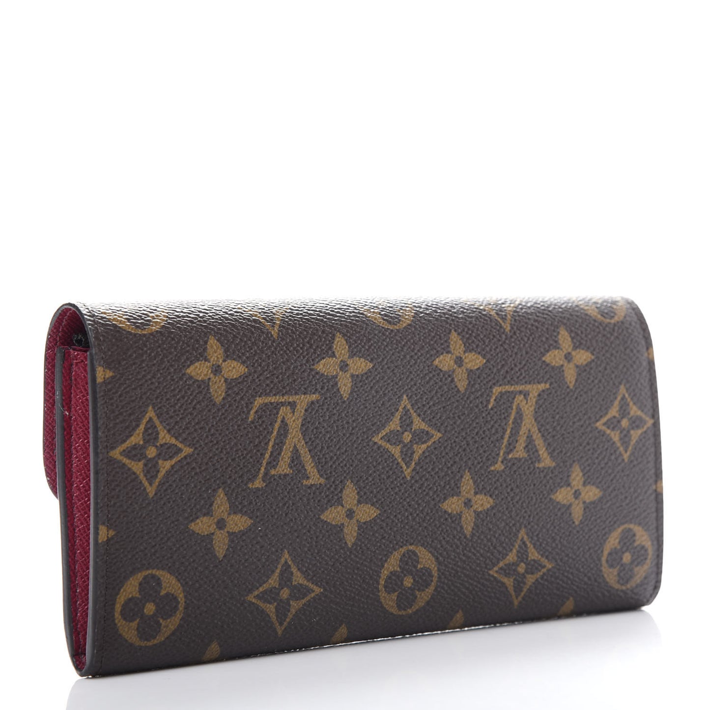 Monogram Emilie Wallet Fuchsia
