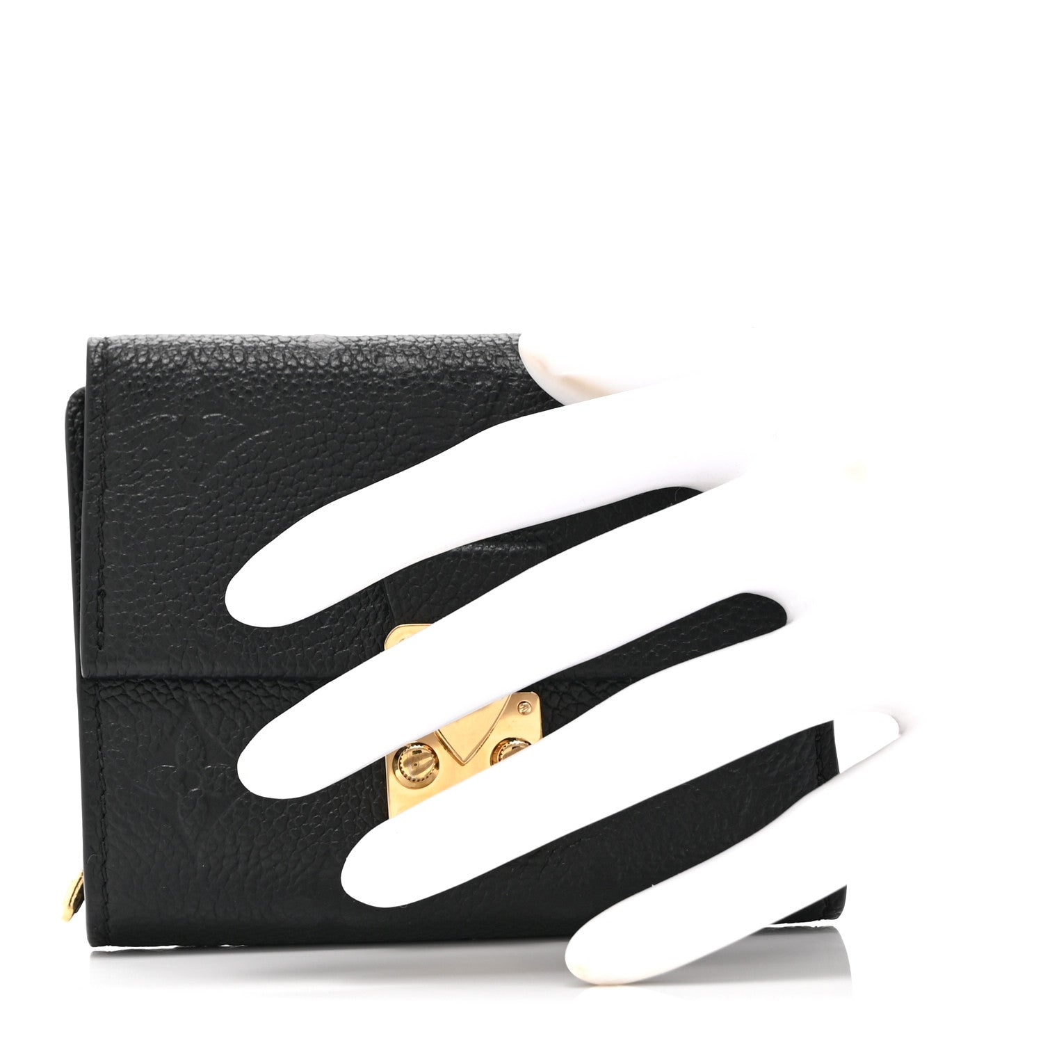 Louis Vuitton Empreinte Metis Compact Wallet Black 2 of 11