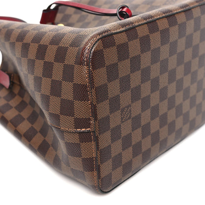 Louis Vuitton Damier Ebene Neonoe MM  Cherry Berry 7 of 9