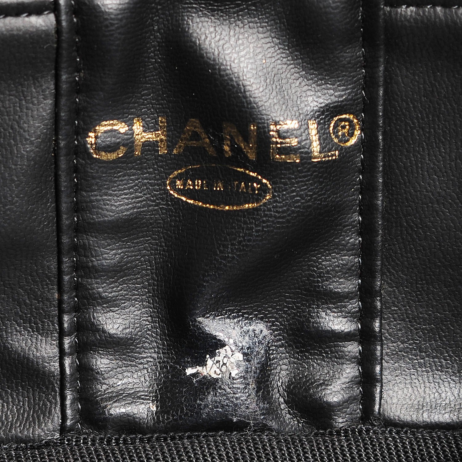 Chanel Caviar CC Small Cosmetic Case Black 6 of 7