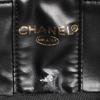 Chanel Caviar CC Small Cosmetic Case Black 6 of 7