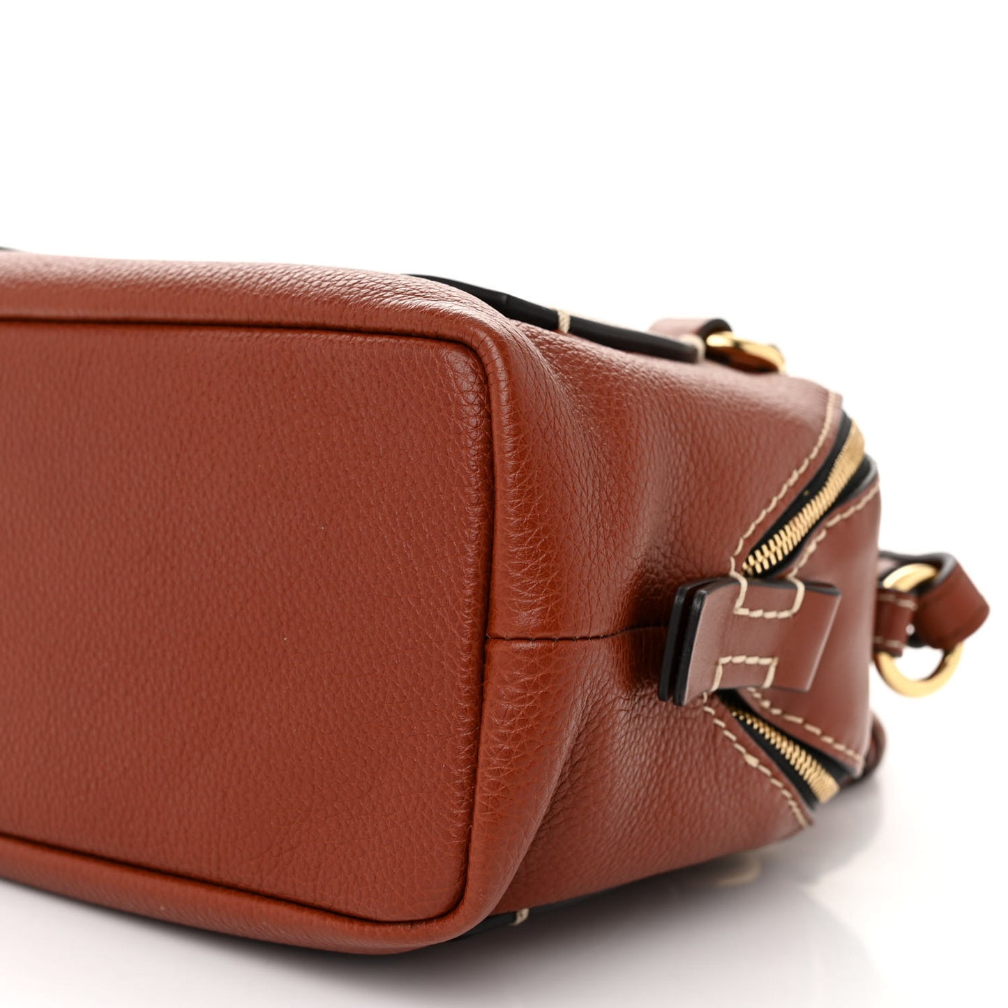 Calfskin Small Daria Sepia Brown