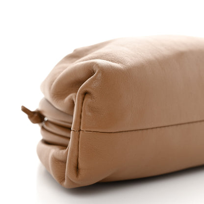 Bottega Veneta Butter Calfskin The Mini Pouch Cammello 9 of 11
