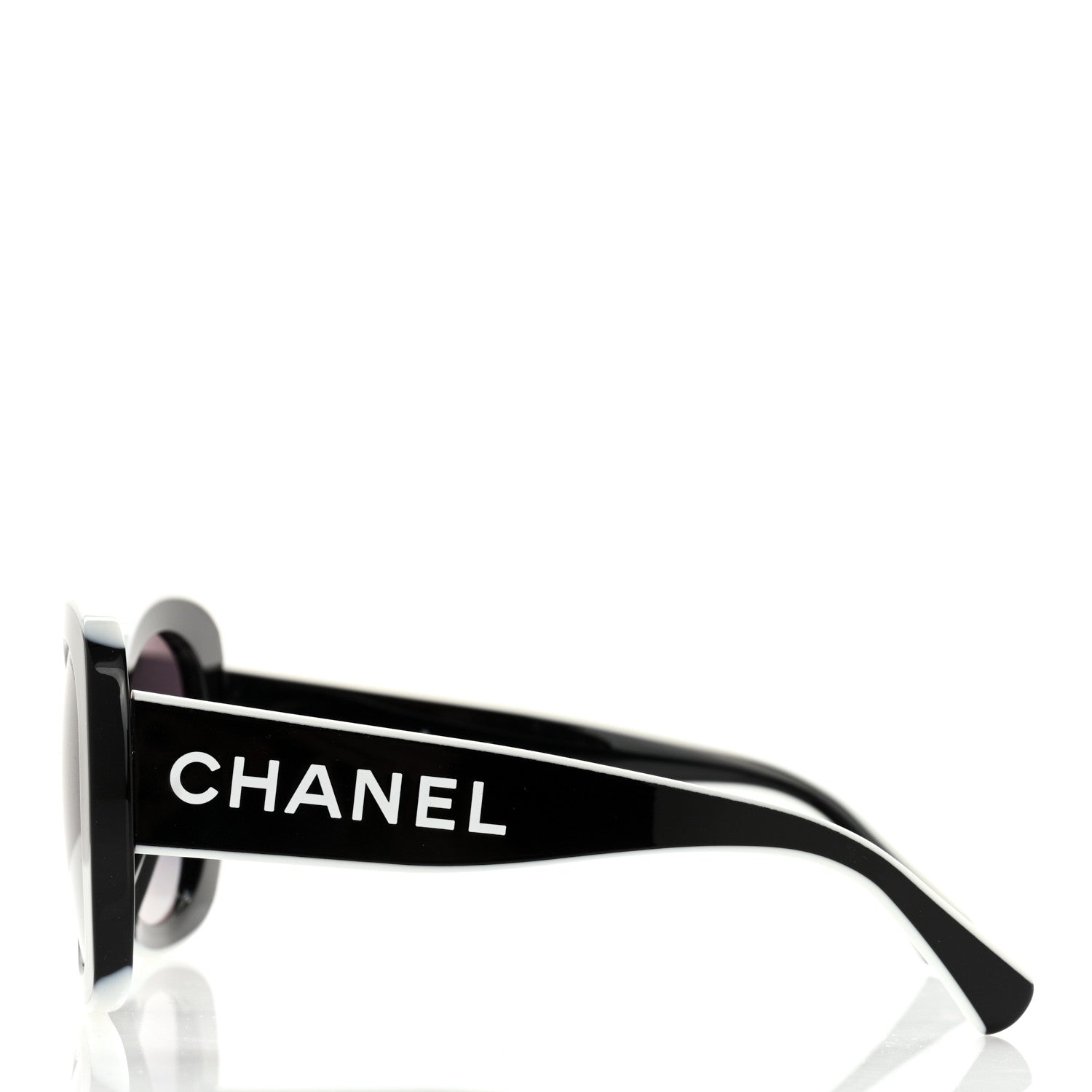 Chanel Acetate Sunglasses 71414A Black 3 of 8