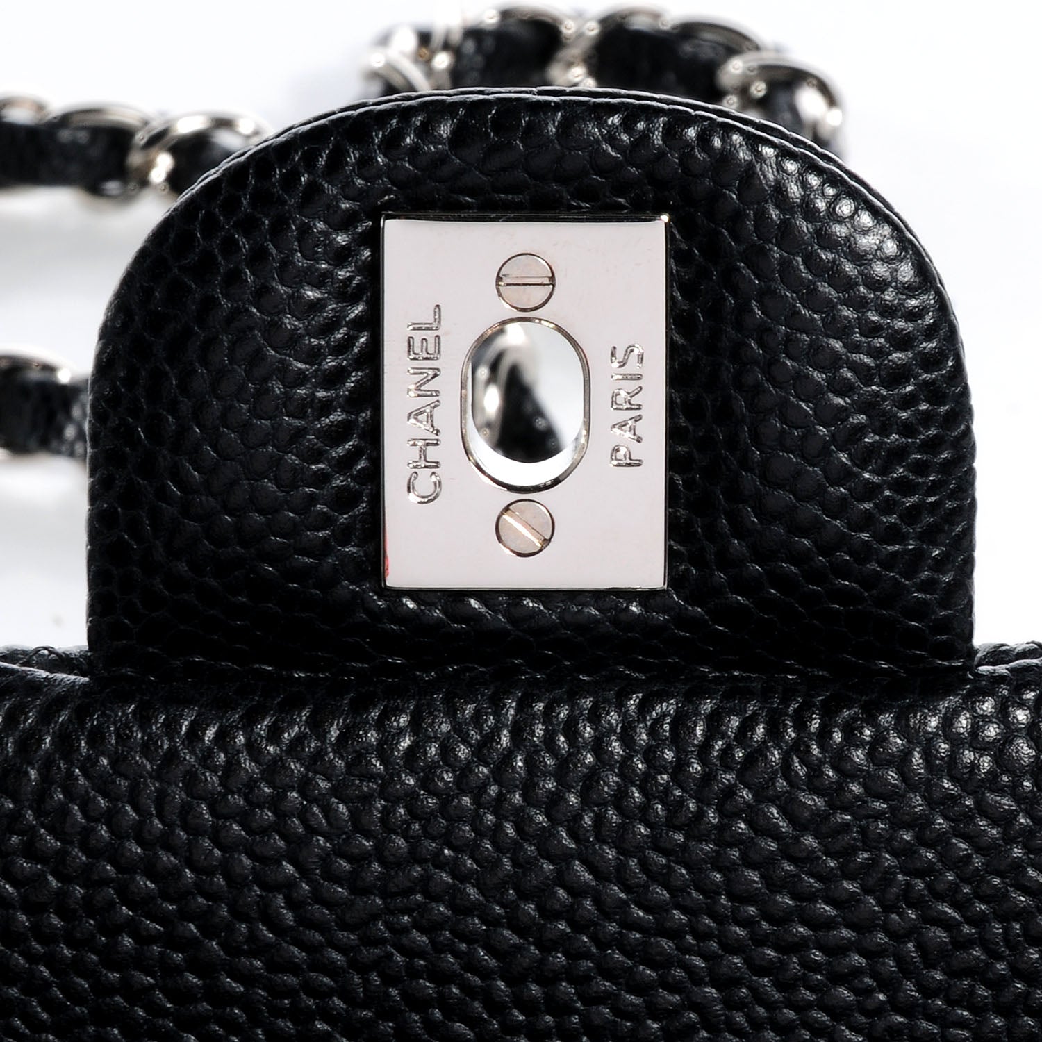 Chanel Caviar Quilted Mini Flap Bag Black 6 of 9