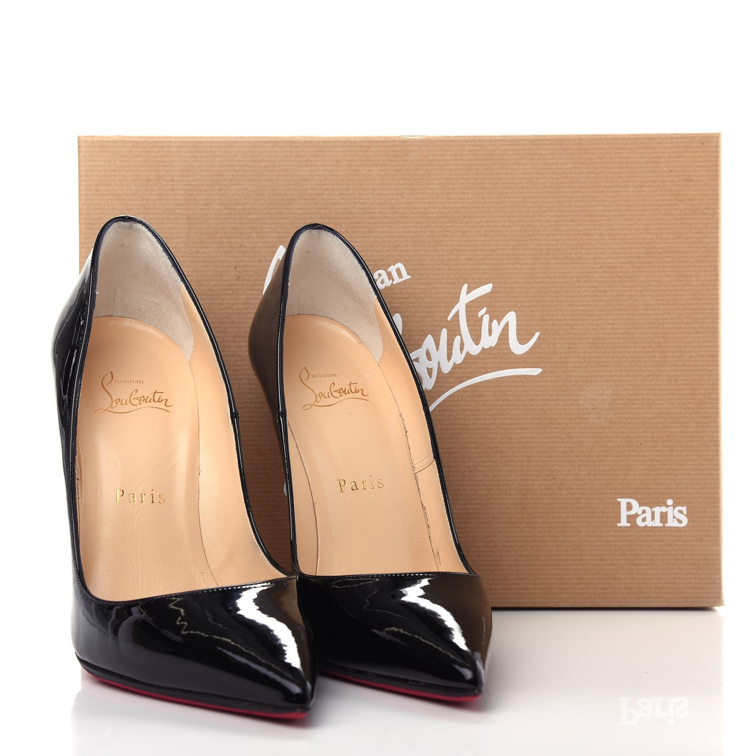 Christian Louboutin Patent So Kate 120 Pumps 38 Black 10 of 10