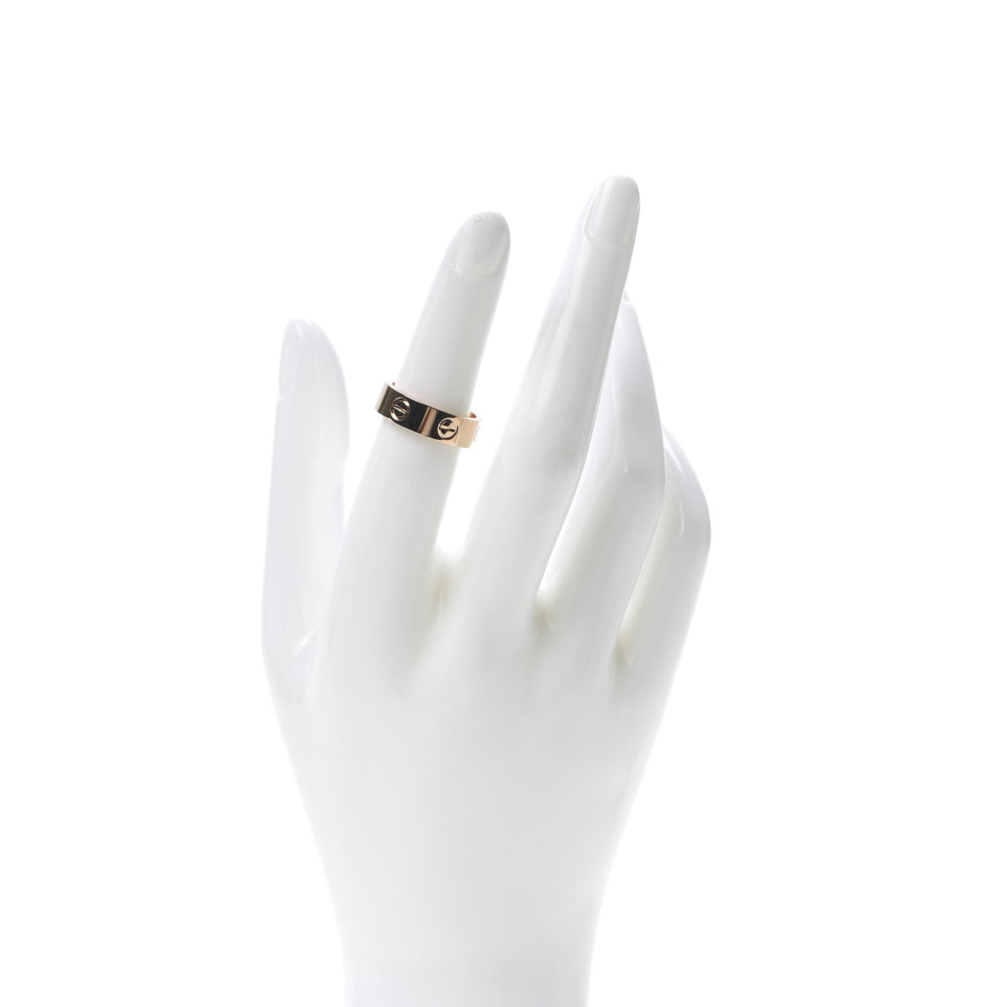 18K Pink Gold 5.5mm LOVE Ring 51 5.75