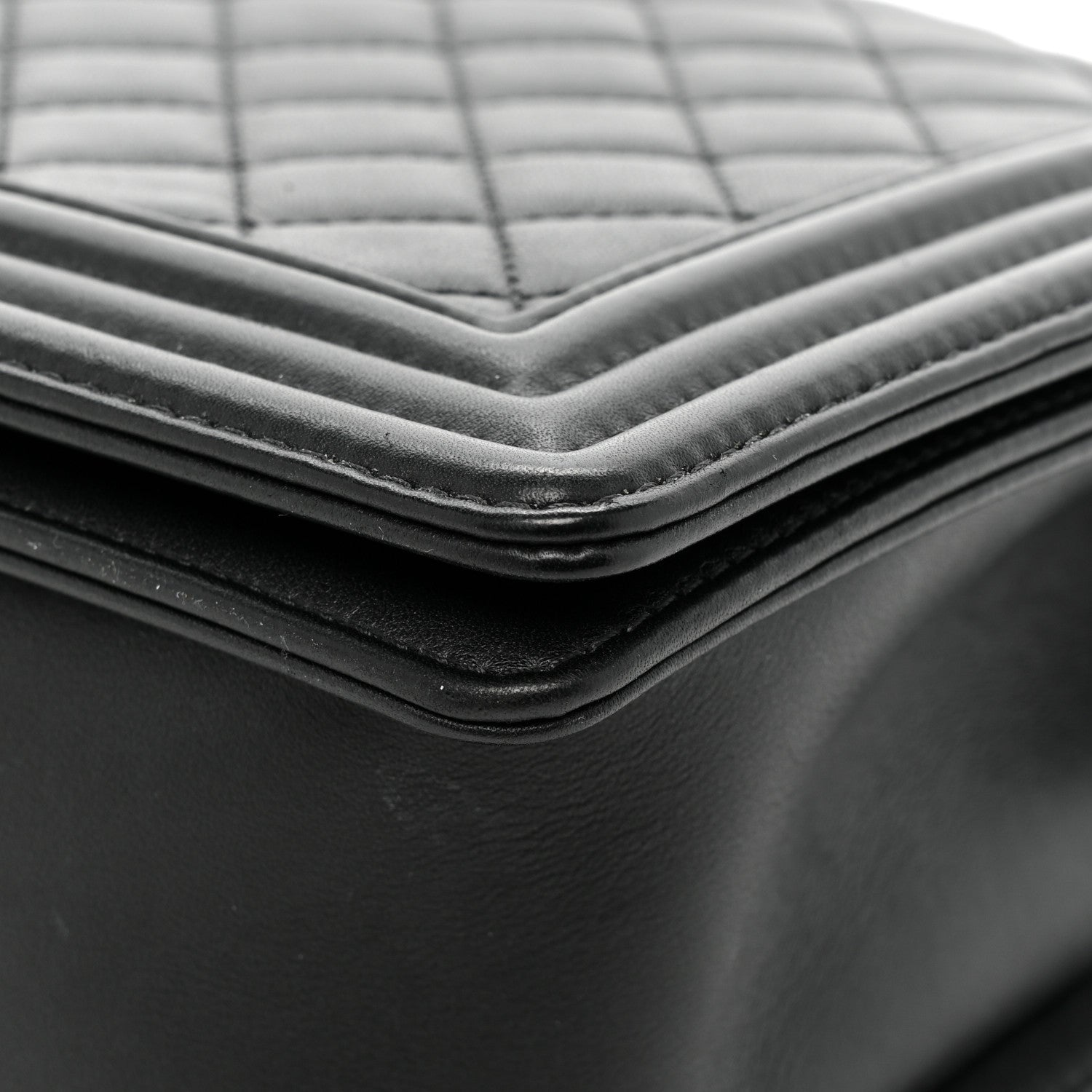 Chanel Calfskin Quilted New Medium Boy Flap Black 13 of 15
