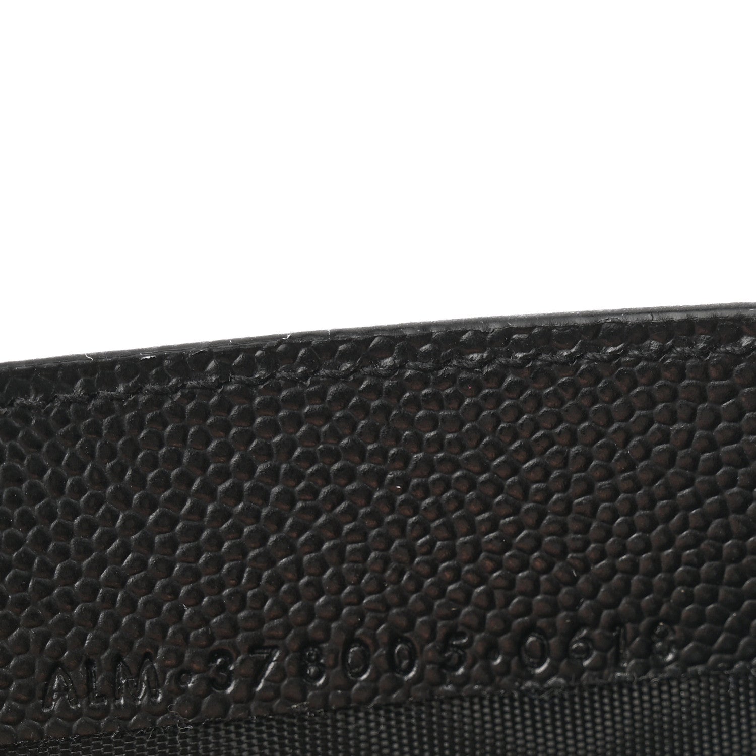 Saint Laurent Grain De Poudre Bill Clip Card Case Black 7 of 9