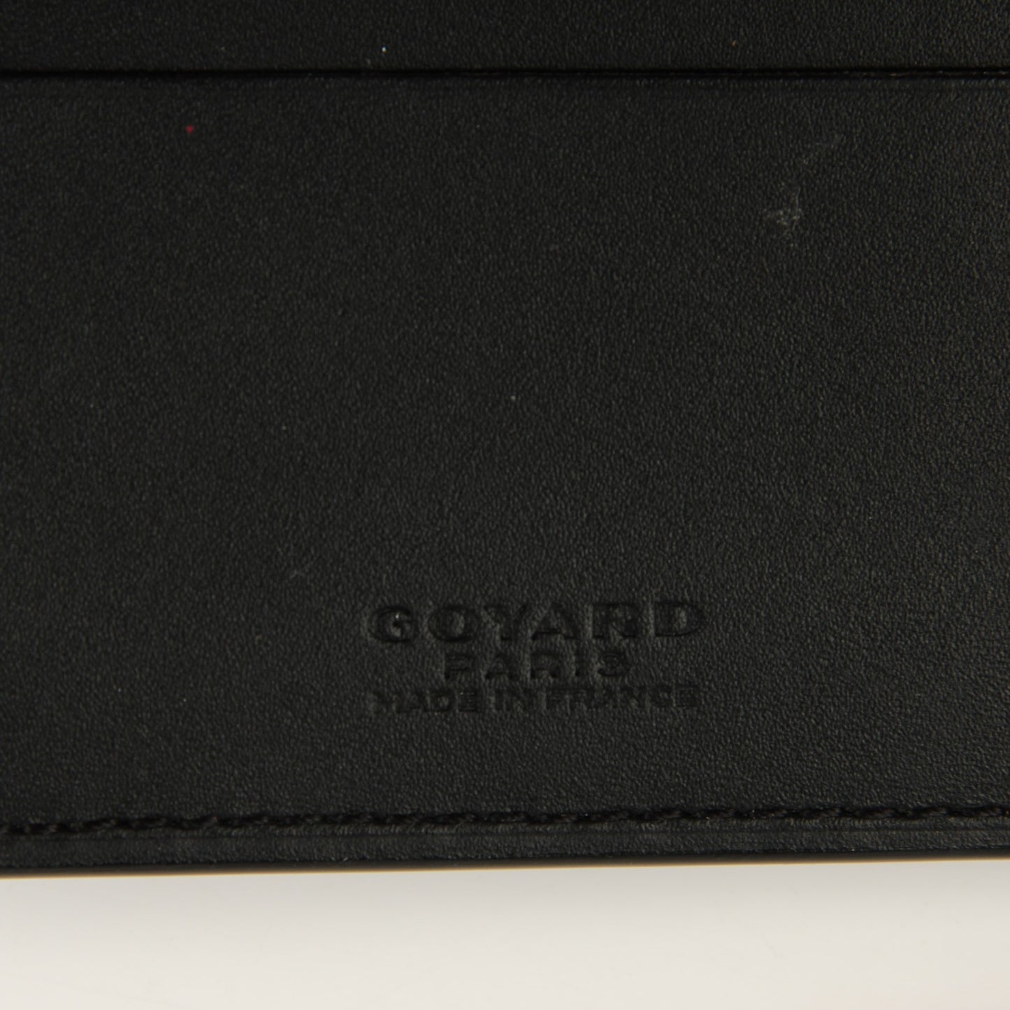 Goyardine Bi-Fold Wallet Black