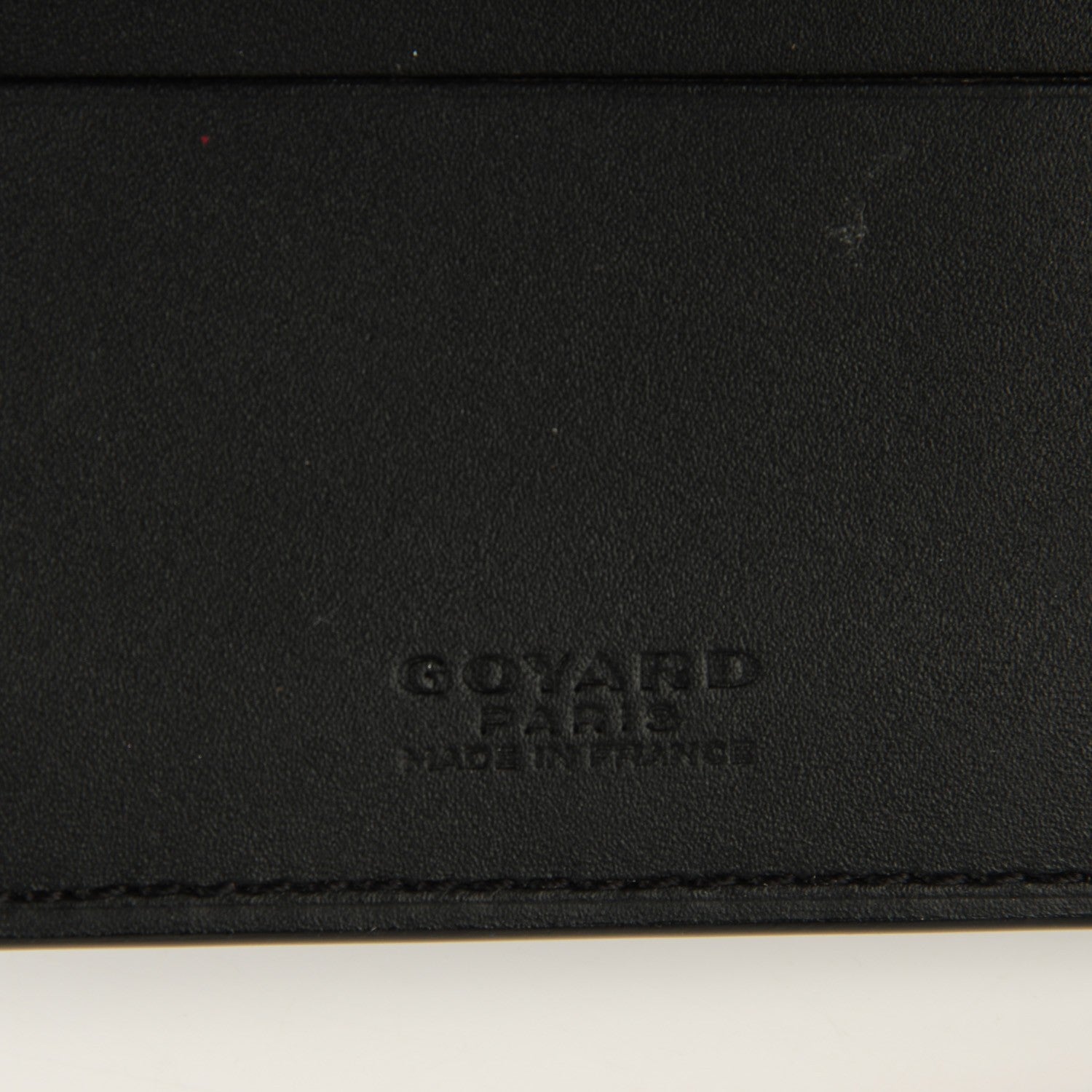 Goyard Goyardine Bi-Fold Wallet Black 6 of 7