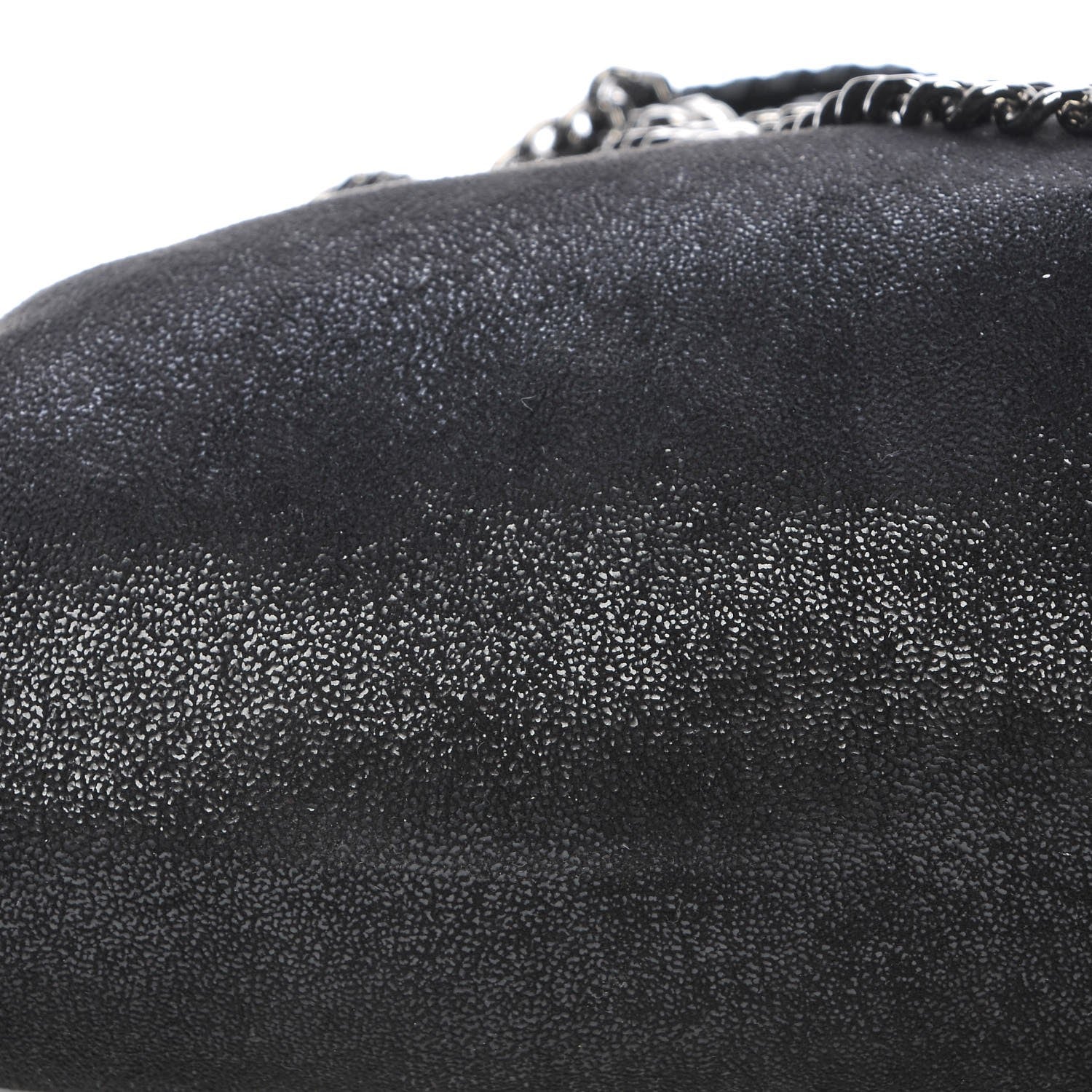 Stella McCartney Shaggy Deer Falabella Fold Over Tote Black 8 of 8