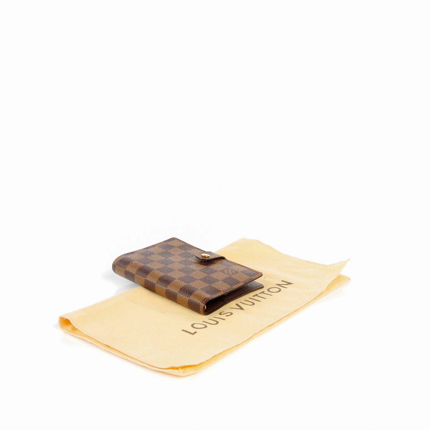Damier Ebene Small Ring Agenda Cover