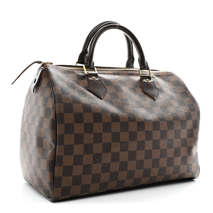 Louis Vuitton Damier Ebene Speedy 30 5 of 19