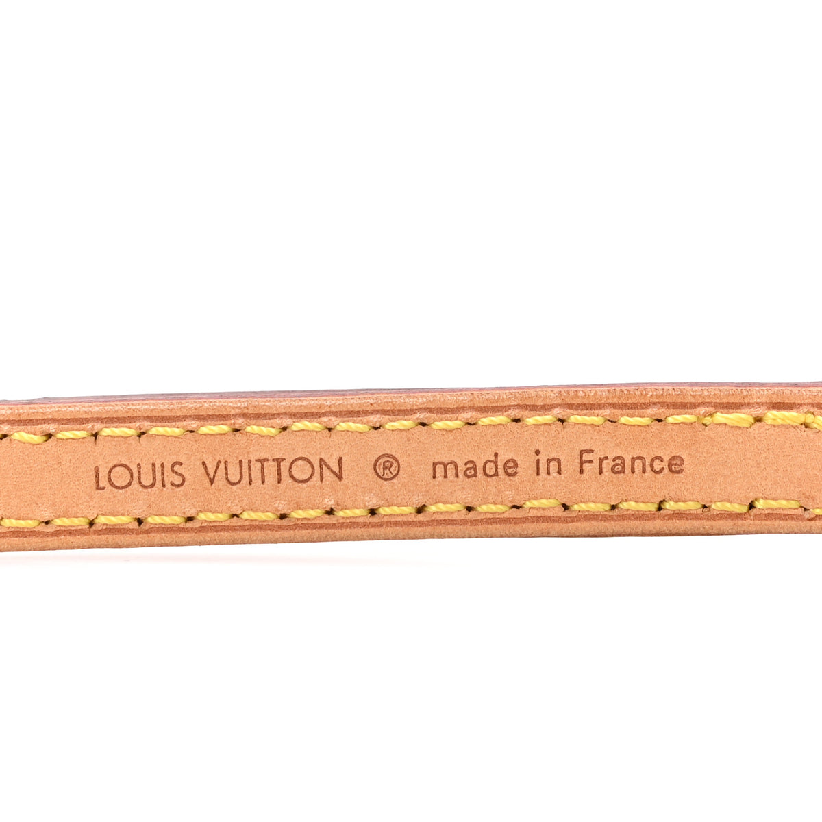 Louis Vuitton Vachetta 12mm Adjustable Shoulder Strap 3 of 4