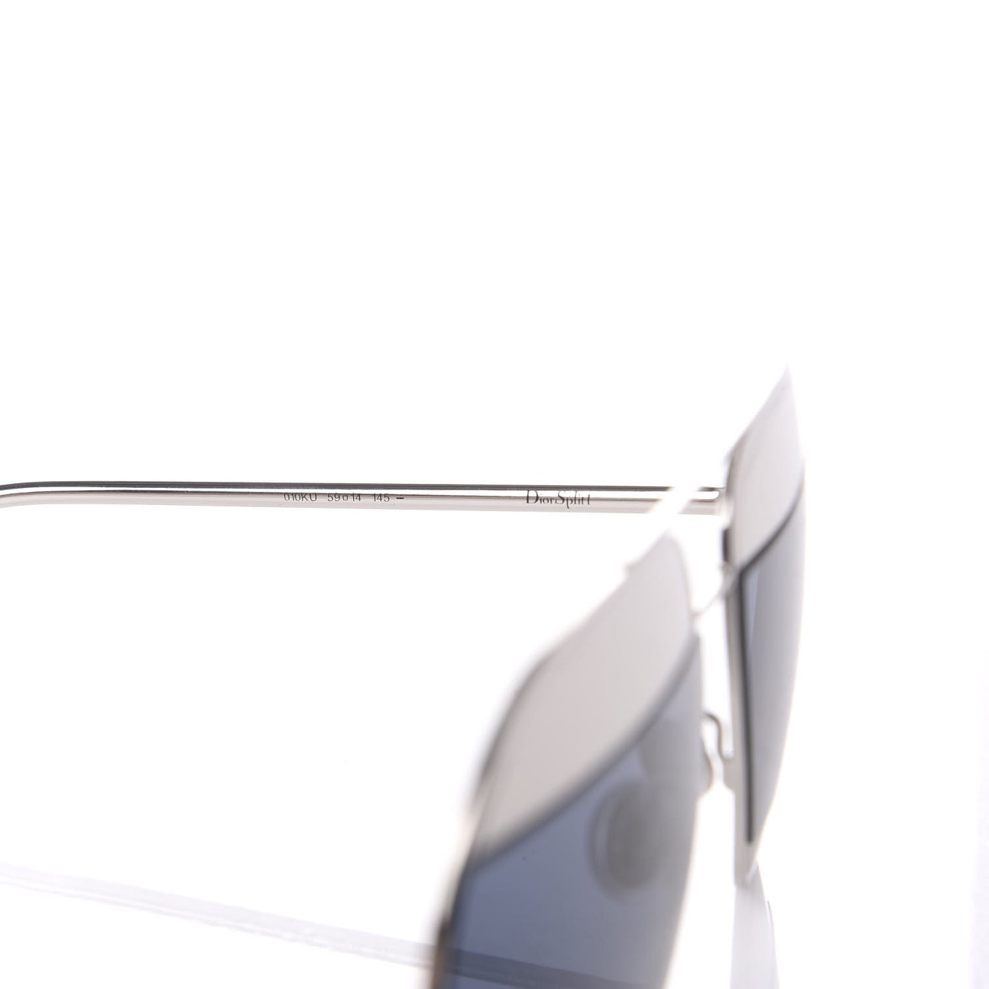 Split 1 Aviator Sunglasses Silver Blue