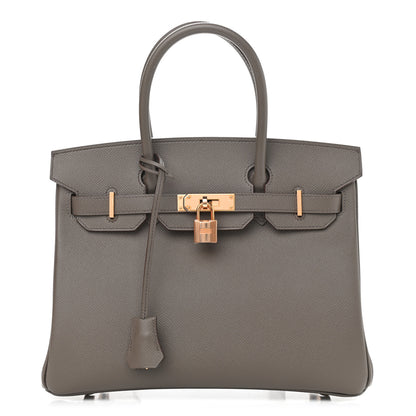 Hermes Epsom Birkin 30 Etain 1 of 13