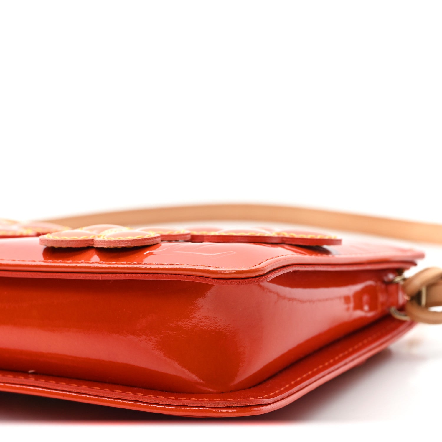 Louis Vuitton Vernis Lexington Fleurs Pochette Orange 1760490