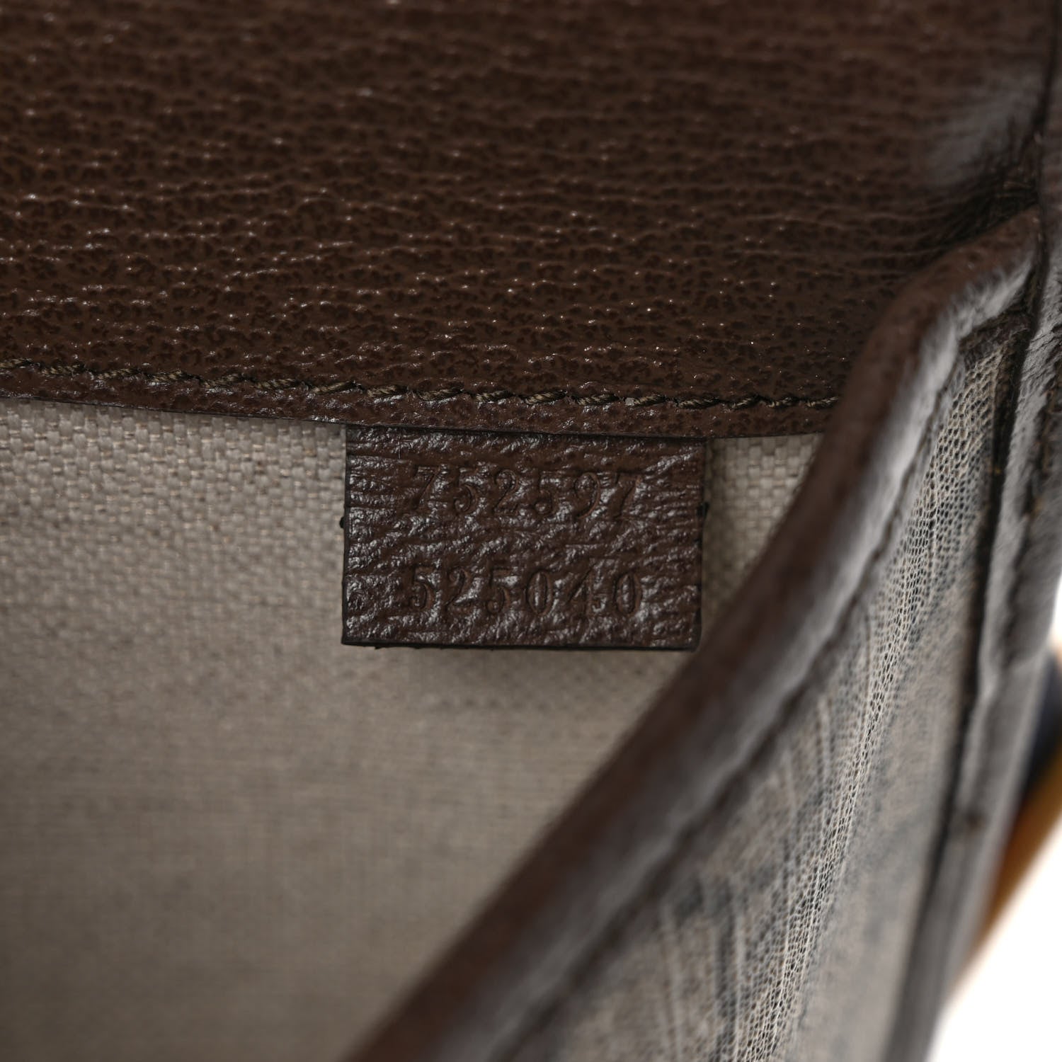 Gucci GG Supreme Monogram Web Small Ophidia Belt Bag Brown 6 of 8