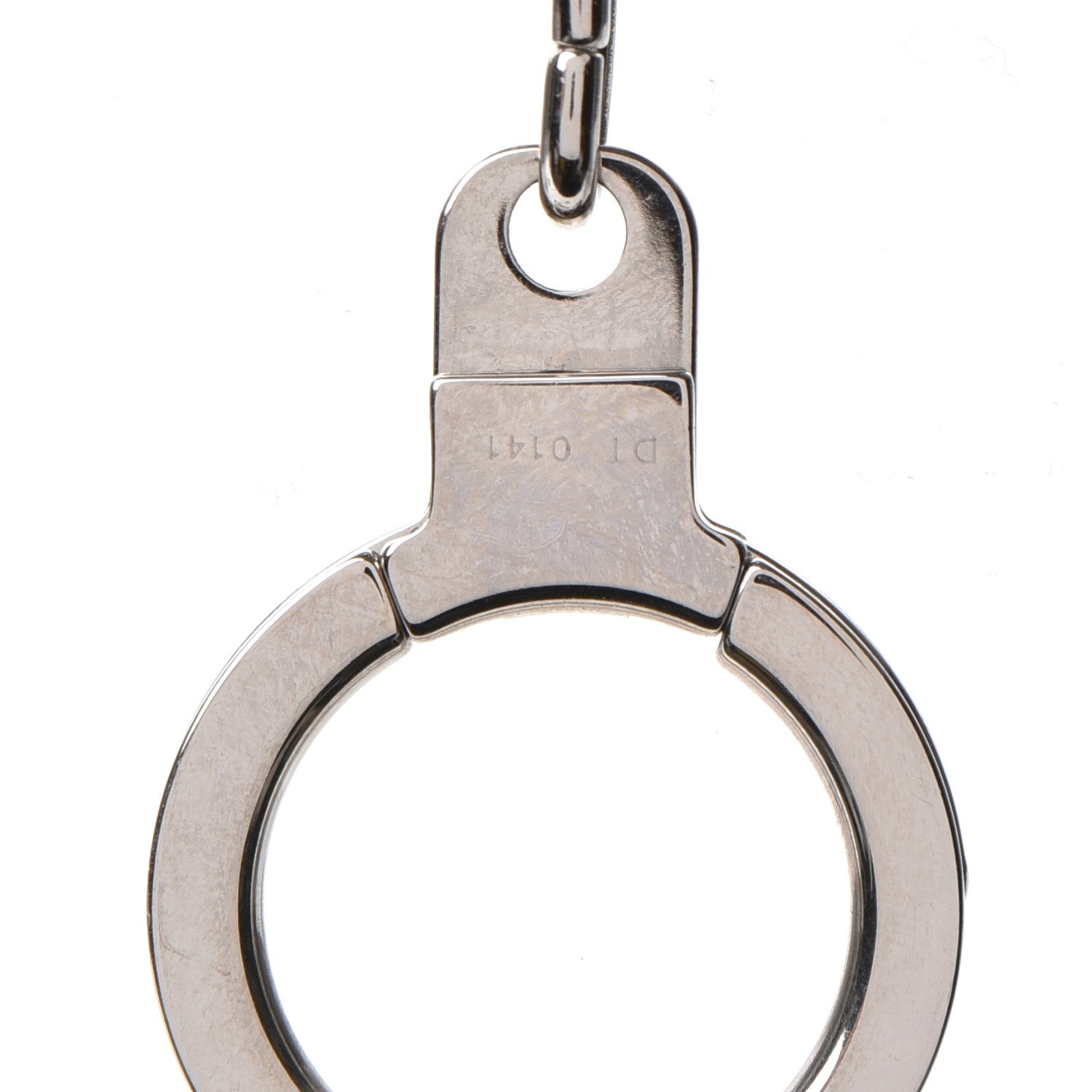 Louis Vuitton Pochette Extender Key Ring Silver 5 of 5